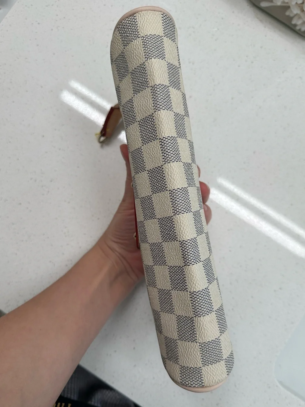 Damier Azur Eva Clutch like Louis Vuitton
